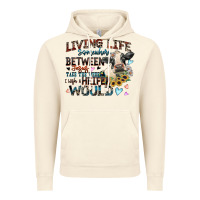 Vintage Artic living life somewhere between jesus take the wheel Vintage Hoodie - Zillion Design Studio