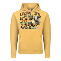 Vintage Mustard living life somewhere between jesus take the wheel Vintage Hoodie - Zillion Design Studio