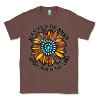 Chestnut blessed is the nation whose god is the lord Classic Tee - CowhideDigitalArt