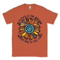 Copper blessed is the nation whose god is the lord Classic Tee - CowhideDigitalArt