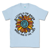 Blessed Is The Nation Whose God Is The Lord Classic Tee | Teevron