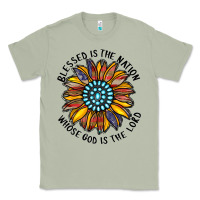 Matcha blessed is the nation whose god is the lord Classic Tee - CowhideDigitalArt