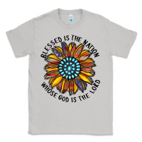 Moon Dust blessed is the nation whose god is the lord Classic Tee - CowhideDigitalArt