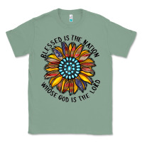 Sage blessed is the nation whose god is the lord Classic Tee - CowhideDigitalArt