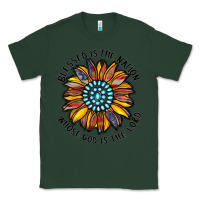 Sports Green blessed is the nation whose god is the lord Classic Tee - CowhideDigitalArt