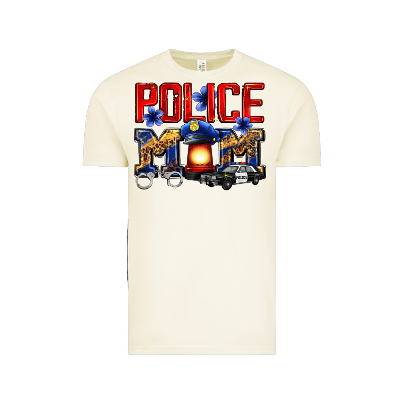 Police Mom Vintage Tee by Zillion Design Studio | Teevron