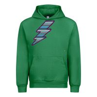 Emerald Purple Border Aztec Pattern Lightning Urban Hoodie - Bettercallsaul