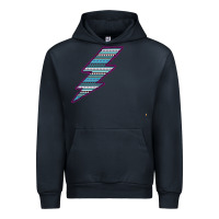 Navy Purple Border Aztec Pattern Lightning Urban Hoodie - Bettercallsaul