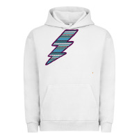 Pigment Lunar Rock Purple Border Aztec Pattern Lightning Urban Hoodie - Bettercallsaul
