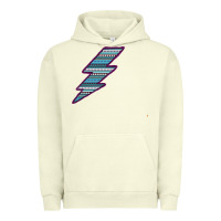 Pigment Pistachio Purple Border Aztec Pattern Lightning Urban Hoodie - Bettercallsaul