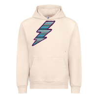Sandshell Purple Border Aztec Pattern Lightning Urban Hoodie - Bettercallsaul