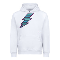 White Purple Border Aztec Pattern Lightning Urban Hoodie - Bettercallsaul