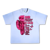 Grape Ice Her Fight Is Our Fight Cancer Urban Heavy Tee - texasbilliewilder