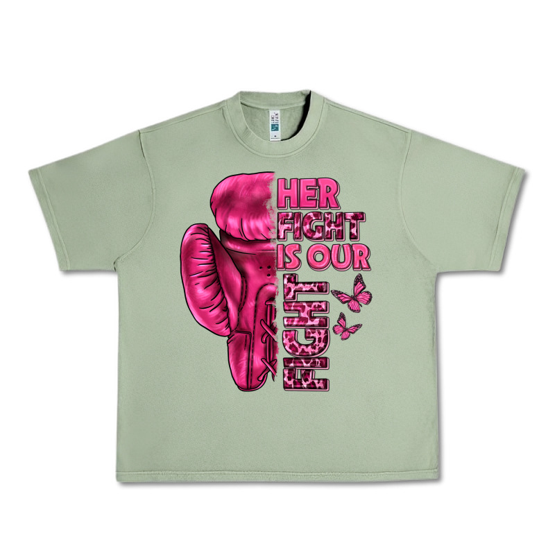 Her Fight Is Our Fight Cancer Urban Heavy Tee by texasbilliewilder | Teevron