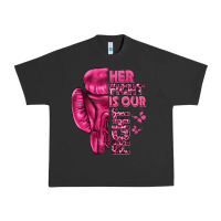 Pigment Black Her Fight Is Our Fight Cancer Urban Heavy Tee - texasbilliewilder