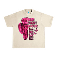 Sandshell Her Fight Is Our Fight Cancer Urban Heavy Tee - texasbilliewilder