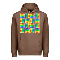 Chestnut Pride lgbtq flag and leopard with glitter seamless Premium Hoodie - BundleAndBundleShop