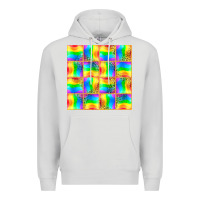 Dove Grey Pride lgbtq flag and leopard with glitter seamless Premium Hoodie - BundleAndBundleShop