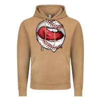 Vintage Camel sports lips baseball Vintage Hoodie - texasbilliewilder