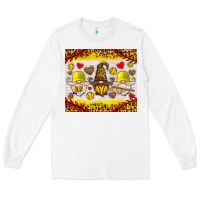 White softball gnome Long Sleeve Tee - HRA Design Shop