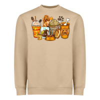 Mushroom cocker spaniel coffee cups Heavyweight Sweatshirt - Zillion Design Studio