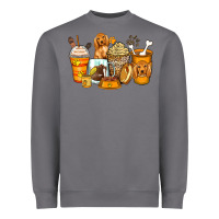 Storm cocker spaniel coffee cups Heavyweight Sweatshirt - Zillion Design Studio