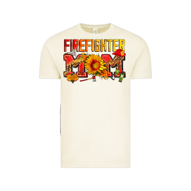 Firefighter Mom Vintage Tee by Zillion Design Studio | Teevron