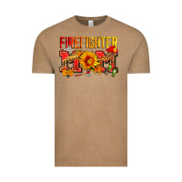 Vintage Coffee firefighter mom Vintage Tee - Zillion Design Studio