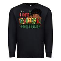 I Am Black History Black Boy Premium Sweatshirt | Teevron