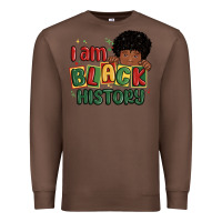 Chestnut i am black history black boy Premium Sweatshirt - MaliasSmallBusiness