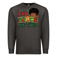 Smoke i am black history black boy Premium Sweatshirt - MaliasSmallBusiness