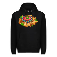 Black nacho Premium Hoodie - AdoDesignShop