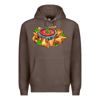 Coffee nacho Premium Hoodie - AdoDesignShop