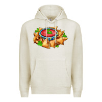 Oatmeal Heather nacho Premium Hoodie - AdoDesignShop