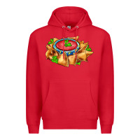Red nacho Premium Hoodie - AdoDesignShop