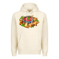 Tofu nacho Premium Hoodie - AdoDesignShop
