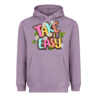 Lavender take it easy Heavyweight Hoodie - MaliasSmallBusiness
