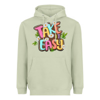 Matcha take it easy Heavyweight Hoodie - MaliasSmallBusiness