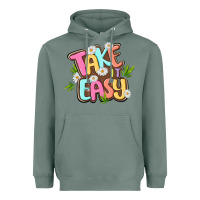 Sage take it easy Heavyweight Hoodie - MaliasSmallBusiness