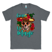Charcoal Heather cinco de mayo skull Classic Tee - HRA Design Shop