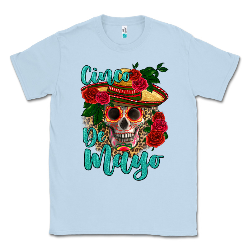 Cinco De Mayo Skull Classic Tee by HRA Design Shop | Teevron