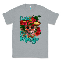 Heather Grey cinco de mayo skull Classic Tee - HRA Design Shop