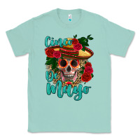Seafoam cinco de mayo skull Classic Tee - HRA Design Shop