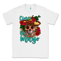 White cinco de mayo skull Classic Tee - HRA Design Shop