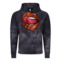 Cloud Black sports lips basketball Vintage Hoodie - texasbilliewilder