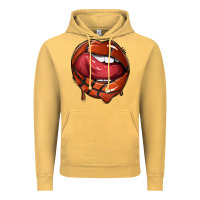 Vintage Mustard sports lips basketball Vintage Hoodie - texasbilliewilder
