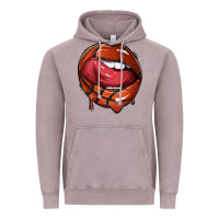 Vintage Zinc sports lips basketball Vintage Hoodie - texasbilliewilder