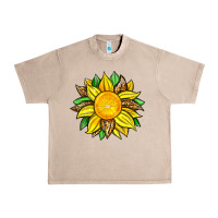 French Oak lemon sunflower Urban Heavy Tee - Zillion Design Studio