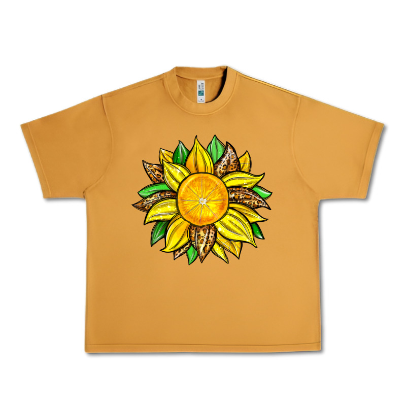 Lemon Sunflower Urban Heavy Tee by Zillion Design Studio | Teevron
