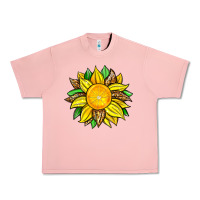Salmon lemon sunflower Urban Heavy Tee - Zillion Design Studio